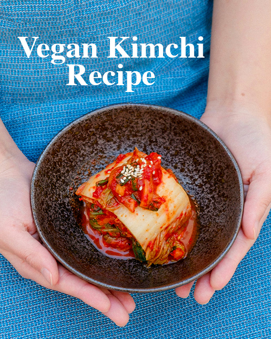 Vegan kimchi recipe