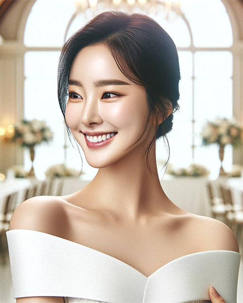 Korean Wedding Makeup | Natural Romantic Look 2023
