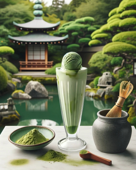 Matcha Float | Japanese Matcha Ice Cream Soda Recipe