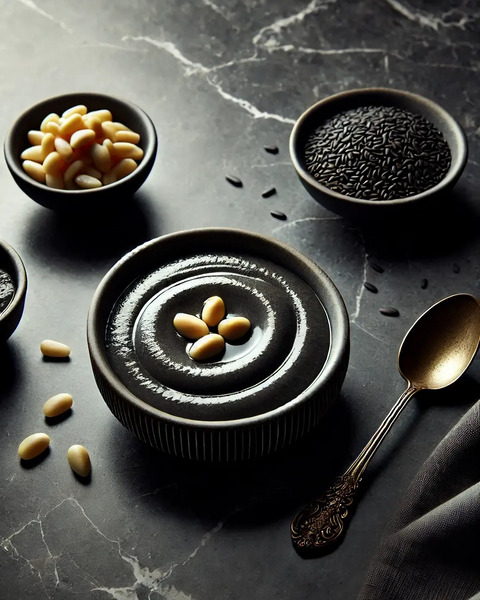 Black Sesame Seed Porridge | Korean Porridge Recipe | Heugimja-juk