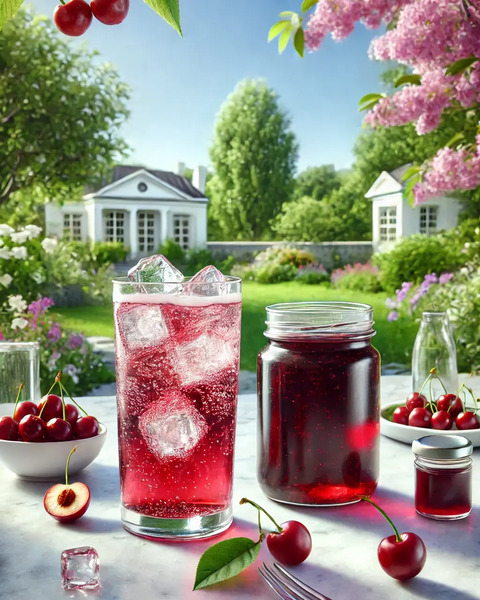 Homemade Cherryade | How to Make Cherry Syrup for Drinks