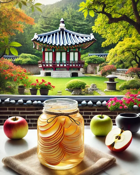 Apple Cheong Recipe | How to Make Korean Raw Apple Syrup