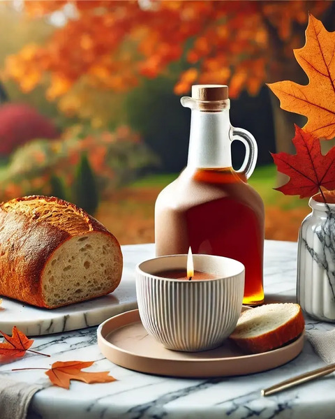 maple syrup butter candle recipe_edible candle