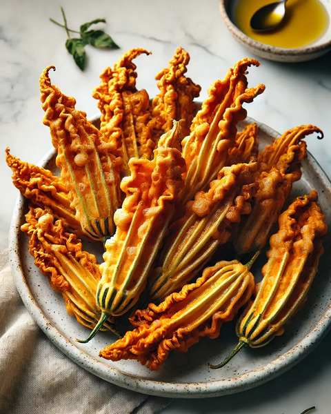 pumpkin flowers recipe_easy stuffed pumpkin blossom recipe