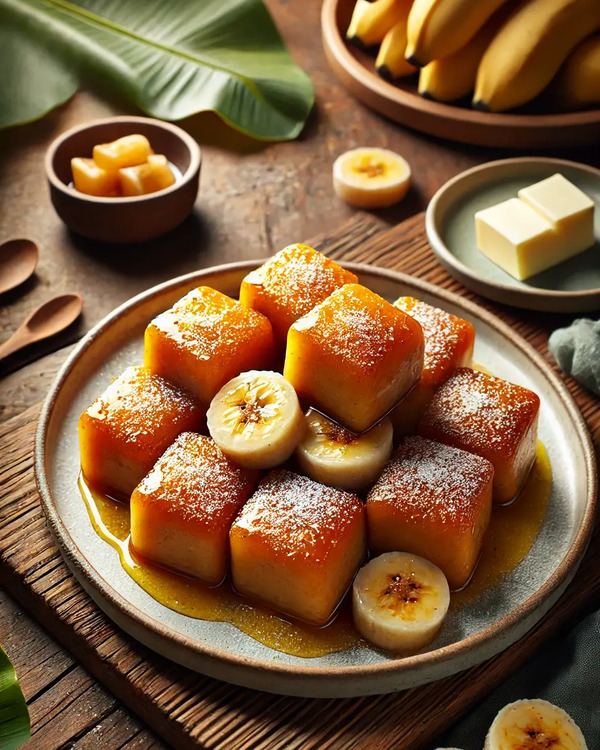 Banana Butter Mochi Recipe | Easy Hawaiian Dessert