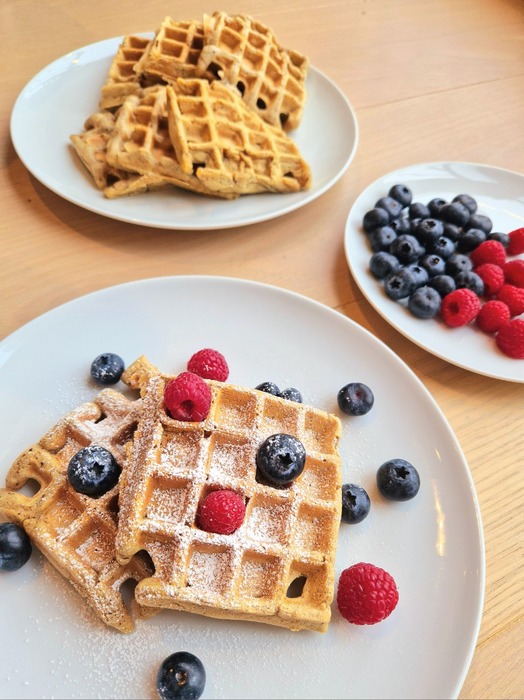 Best Vegan Protein Waffle Recipe | Dairy-Free, Egg-Free!